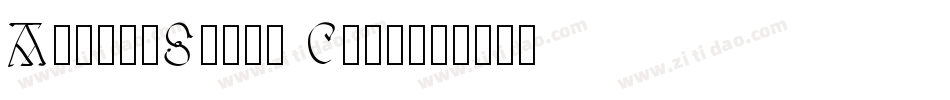 Anglo-Saxon Caps字体转换